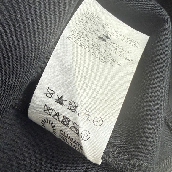 Reformation Pia Knit Top Jacket Women XL Black White Contrast Collar Button - Picture 6 of 10